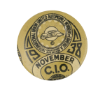 United Automobile Workers 1938 Club Button Museum