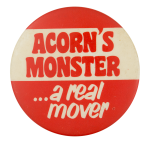 Acorn's Monster Advertising Busy Beaver Button Museum