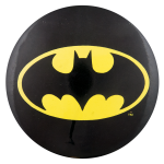 Batman Black and Gold Entertainment Busy Beaver Button Museum