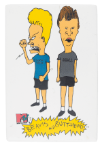 Beavis and Butthead Entertainment Button Museum