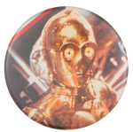 C-3PO Star Wars Entertainment Busy Beaver Button Museum