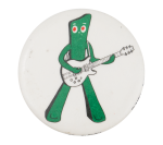 Gumby with Guitar Entertainment Busy Beaver Button Museum