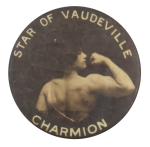 Star Of Vaudeville Charmion Entertainment Busy Beaver Button Museum