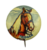 Trigger the Horse Entertainment Busy Beaver Button Museum