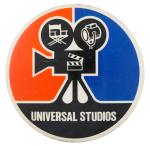 Universal Studios Camera Entertainment Busy Beaver Button Museum