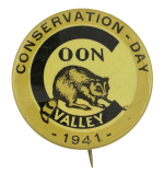 Conservation Day Coon Valley Event Button Museum