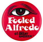 Fooled Alfredo Attraction Event Busy Beaver Button Museum