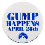 Forrest Gump Gump Happens Events Button Museum