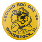 Ground Hog Day 1996 Event Button Museum