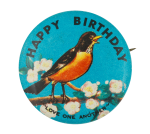 Happy Birthday Love One Another Event Button Museum