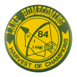 Lane Harvest of Champions Events Button Museum