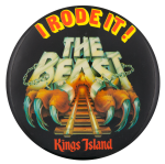 The Beast Kings Island Event Button Museum