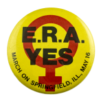 E.R.A. Yes March on Springfield Event Busy Beaver Button Museum