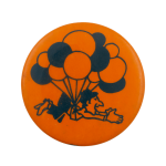 Balloon Ride Humorous Busy Beaver Button Museum