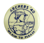 Archers '40 Ice Breakers Busy Beaver Button Museum