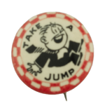 Take A Jump Ice Breaker Busy Beaver Button Museum