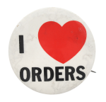 I Heart Orders Black I heart Button Museum