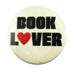 Book Lover I ♥ Buttons Busy Beaver Button Museum