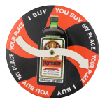 Jägermeister Game Red and Black Innovative Button Museum