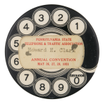 Pennsylvania State Telephone & Traffic Association Innovative Button Museum