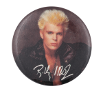 Billy Idol Photograph Music Button Museum