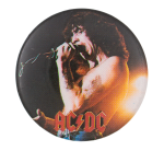 Bon Scott AC DC Music Button Museum