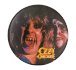 Ozzy Ozbourne Fangs Music Button Museum
