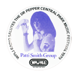 Patti Smith Group Central Park Music Busy Beaver Button Museum