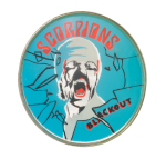 Scorpions Blackout Sparkley Music Button Museum