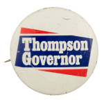 Thompson Governor Political Busy Beaver Button Museum