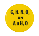C5H4N4O3 on AuH2O Political Button Museum