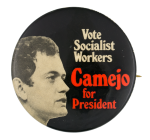 Camejo for President Political Button Museum