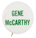 Gene McCarthy Political Button Museum