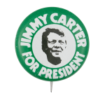 Jimmy Carter for President Political Button Museum