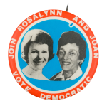 Join Rosalynn and Joan Political Button Museum