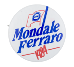 Mondale Ferraro 1984 Political Button Museum