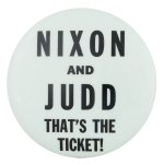 Nixon and Judd Political Button Museum