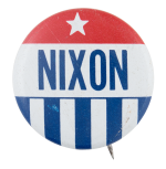 Nixon Star And Stripes Political Button Museum