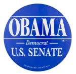 Obama U.S. Senate Political Button Museum