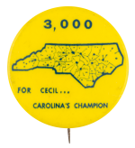 3000 for Cecil Political Button Museum