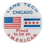 Lane Tech Proud Schools Button Museum