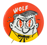 Wolf Ice Breakers Button Museum