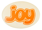 Joy Oval Ice Breakers Button Museum