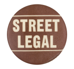 Street Legal Ice Breakers Button Museum