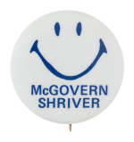 McGovern Shriver Smile Smileys Button Museum