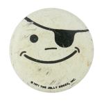 Pirate Smiley Smiley Button Museum