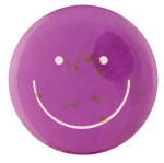 Purple Smiley Smileys Button Museum