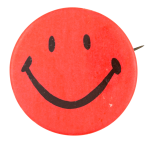 Red Smiley 2 Smiley Button Museum