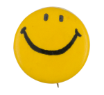 Yellow Smiley 12 Smileys Button Museum