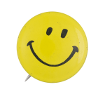 Yellow Smiley 13 Smiley Button Museum